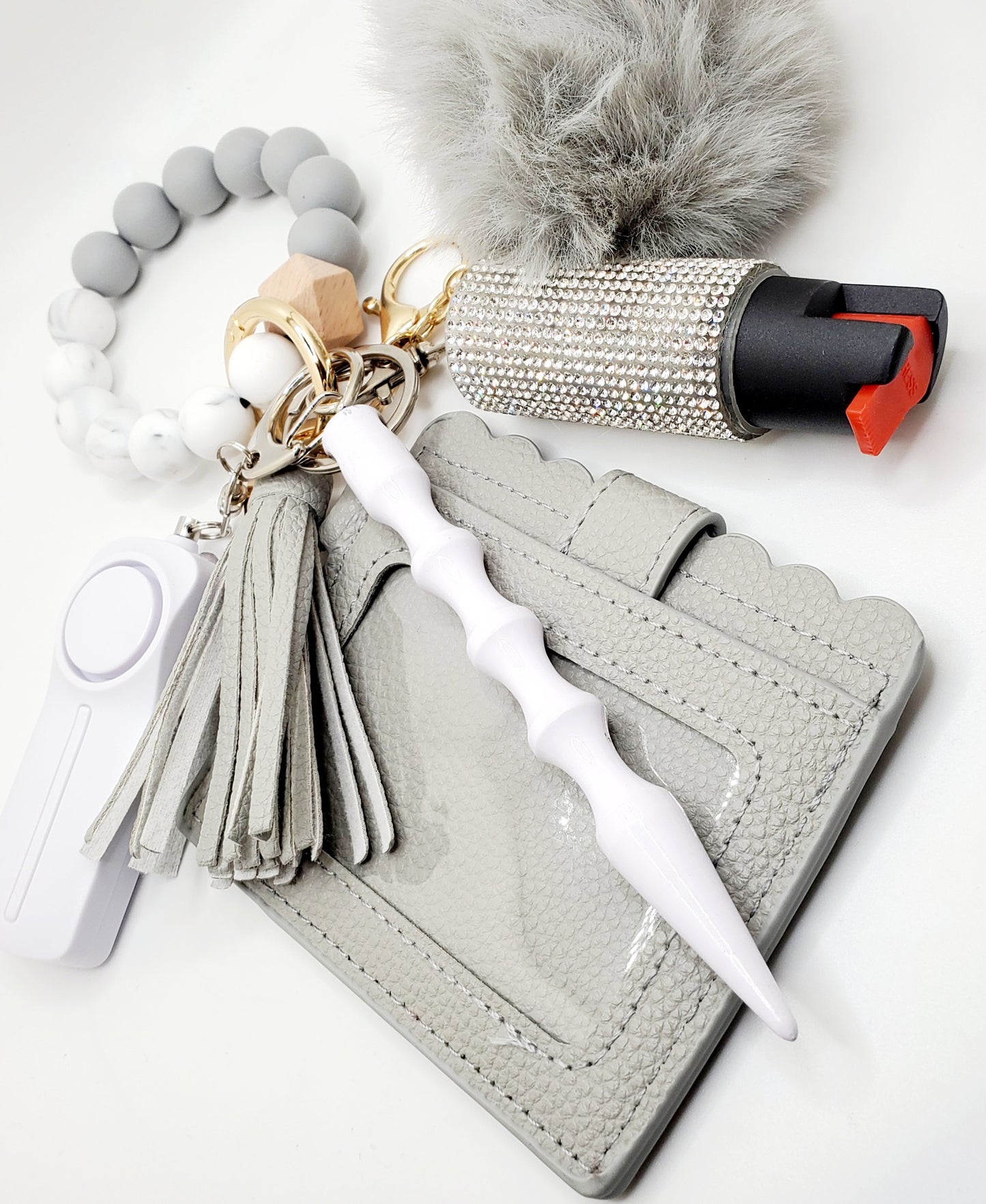 Marble Grey W/ Wallet